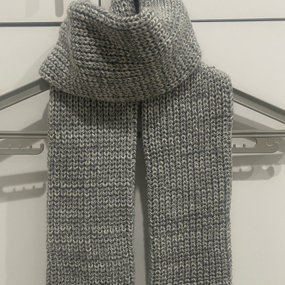 NWOT: Hand Knit Wool Scarf Double Layered  56” x 4-1/2”  NEW UNISEX - Picture 9 of 11